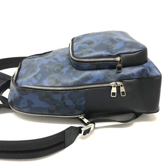 LOUIS VUITTON Damier-Cobalt Cobalt - Andy Backpack Blue N41510 LOUIS VUITTON Damier-Cobalt Cobalt - Andy Backpack Blue N41510